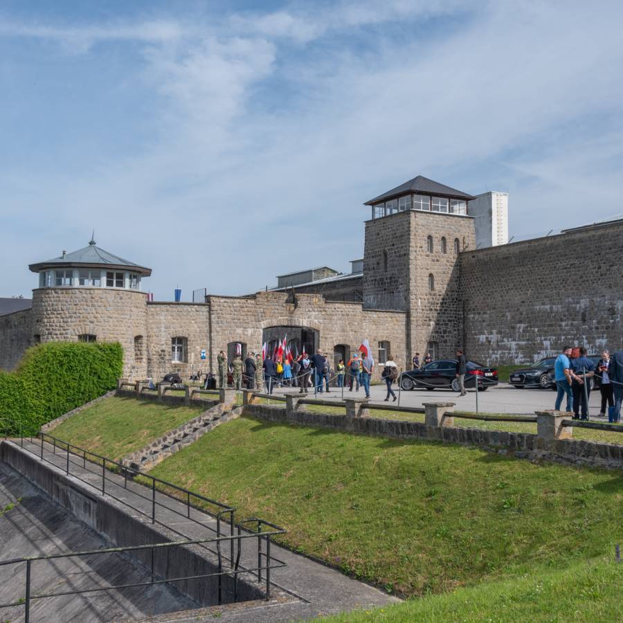 KZ-Gedenkstätte Mauthausen, Mai 2024 (Foto: MKOE-Samuel-Haijes)